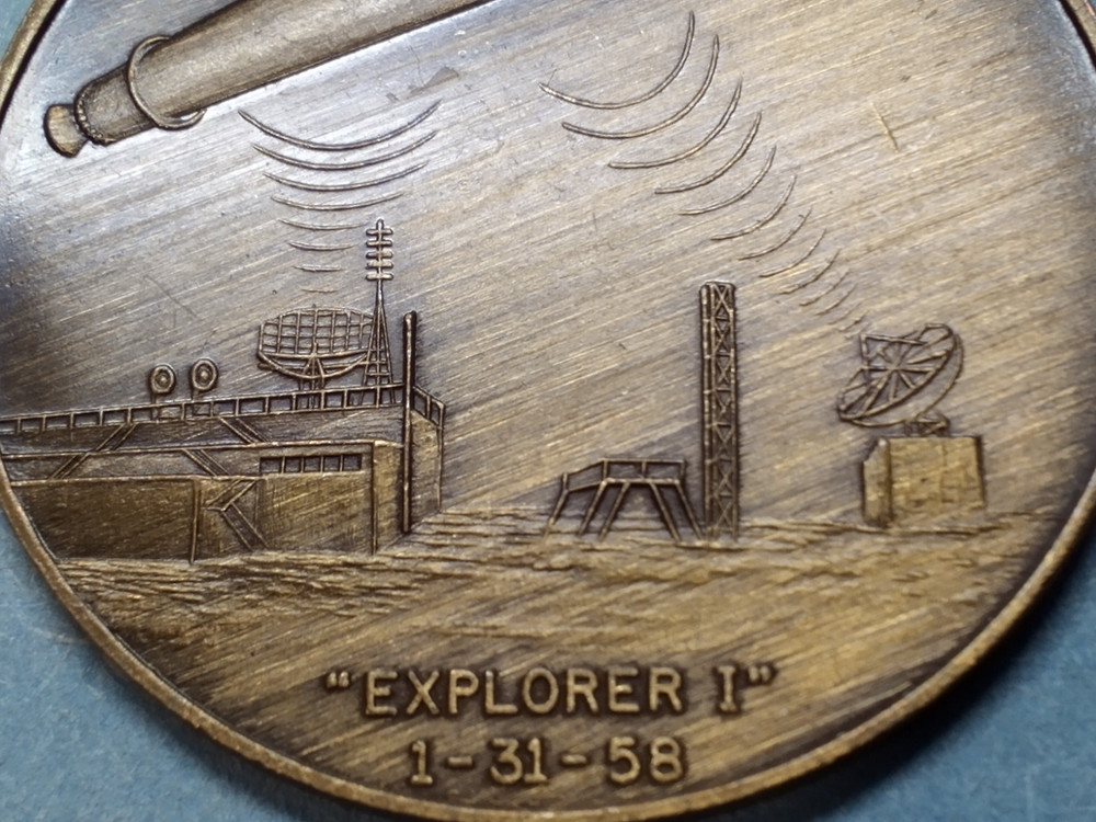 Exployer 1 1958 Token- 1st Satellite-Vintage-Make offer