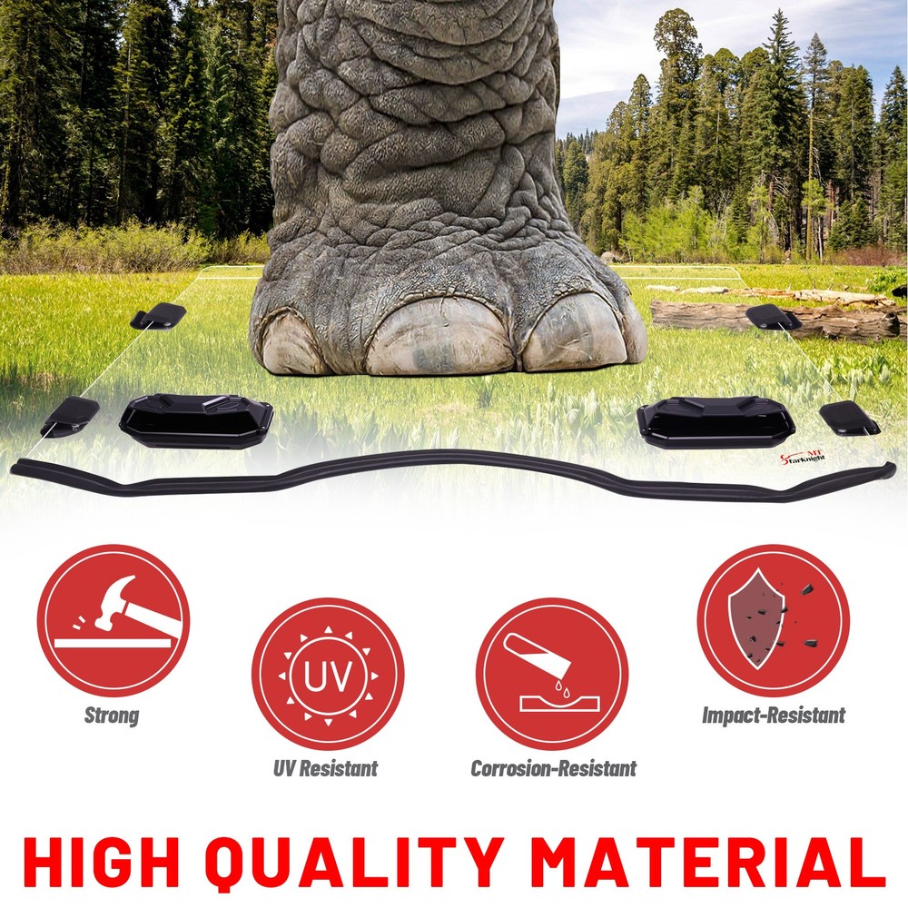 Scratch-Resistant Full Windshield Vented For Can Am Commander 800/1000 2011-2020