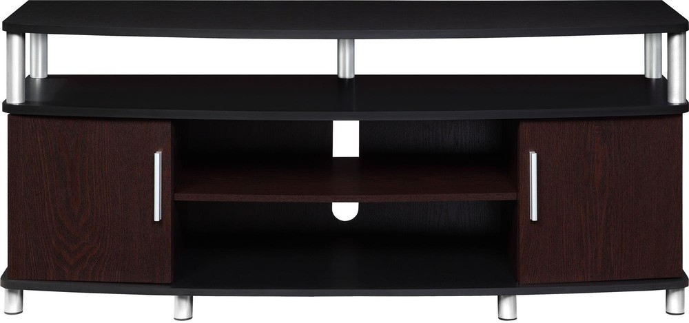 AMERIWOOD HOME CARSON TV STAND FOR TVS UP TO 50", CHERRY - CHERRY