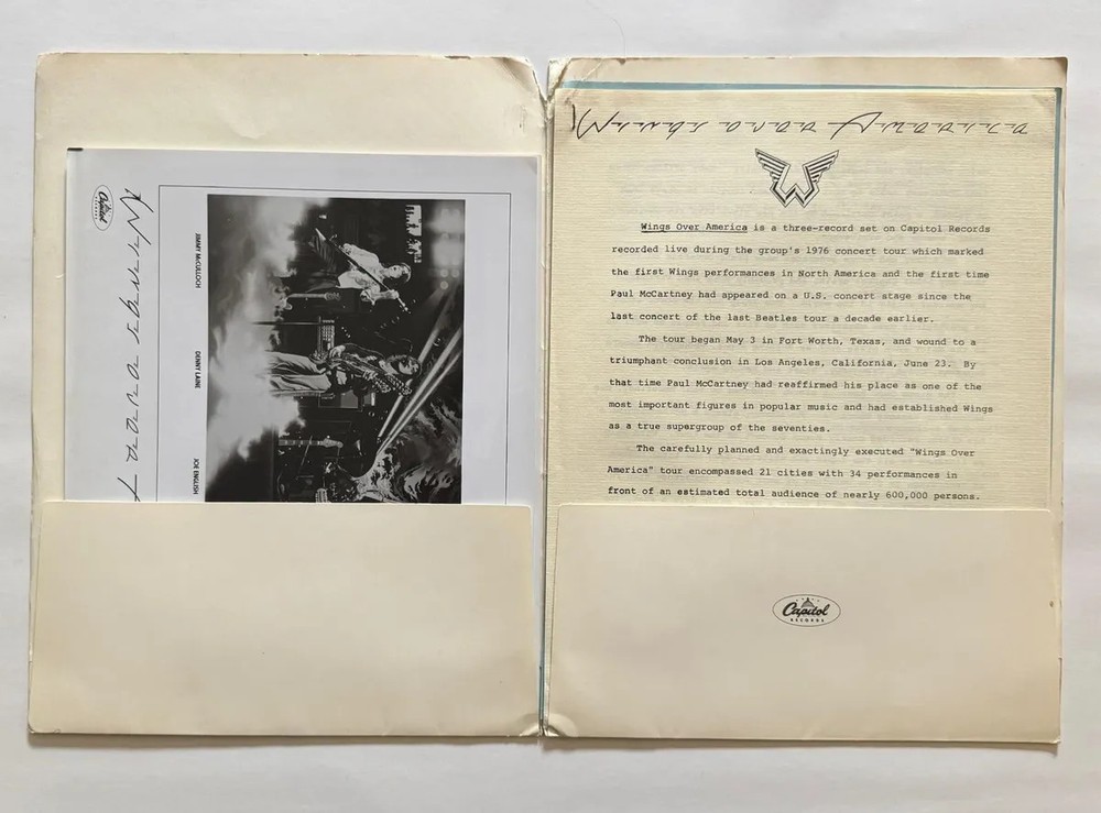 Wings over America Press kit