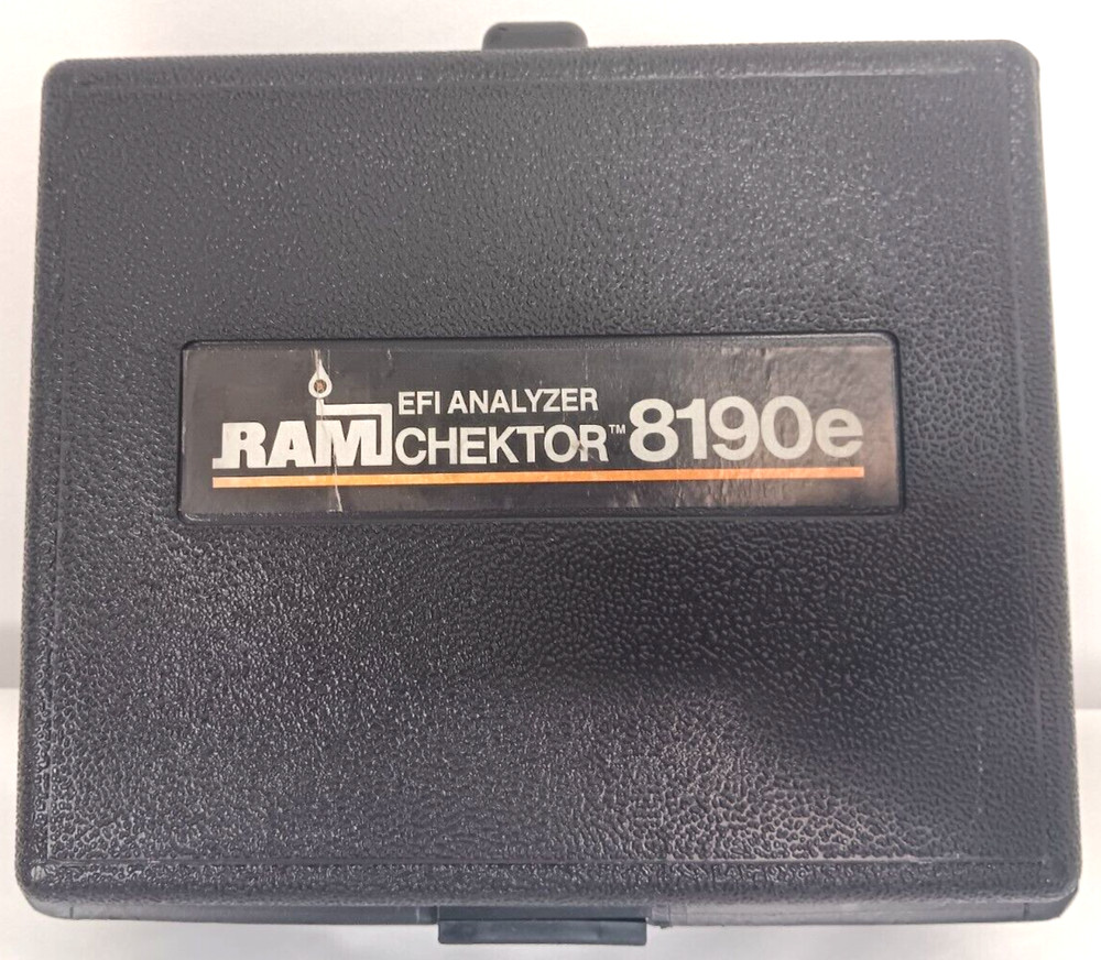 RAM RamChektor 8190e EFI Electronic Fuel Injection Tester/Analyzer Tool - Tested