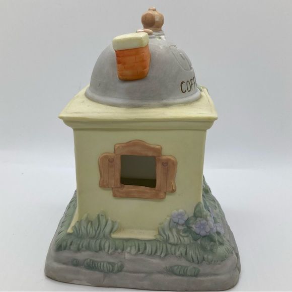 Ceramic Bisque Coffee Shop Building AGC