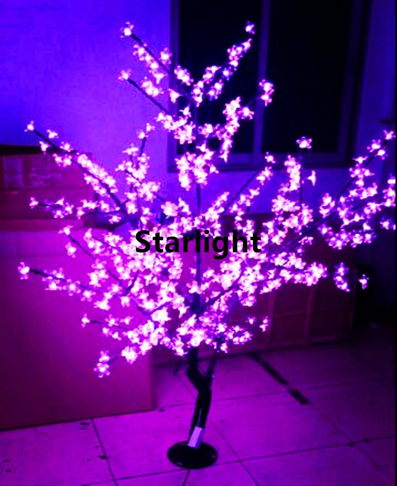 5ft/1.5m LED Cherry Blossom Tree Light 8 Color-Changing via Remote Controller