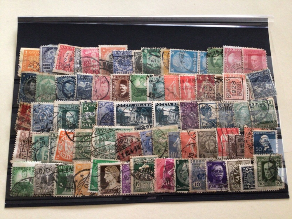 World mixed used stamps A14202