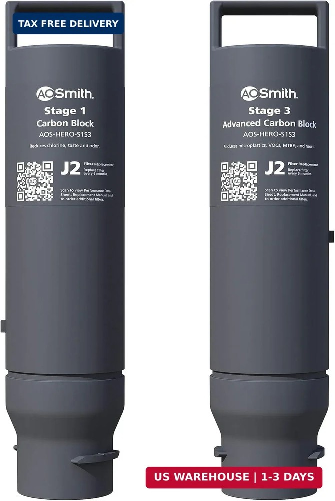Filters Osmosis Water Carbon Replacement for AOS HERO RO Systems Reverse Smith