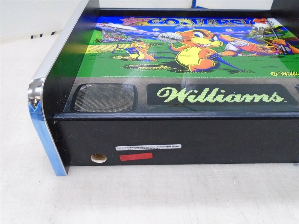Williams No Good Gophers Pinball Head LED Display light box