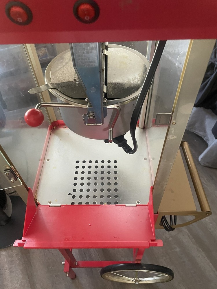 Funtime FT860CR Popcorn Cart - Red