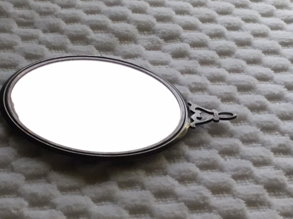 VINTAGE WEBSTER STERLING SILVER NOVELTY MIRROR SMALL HANDLE