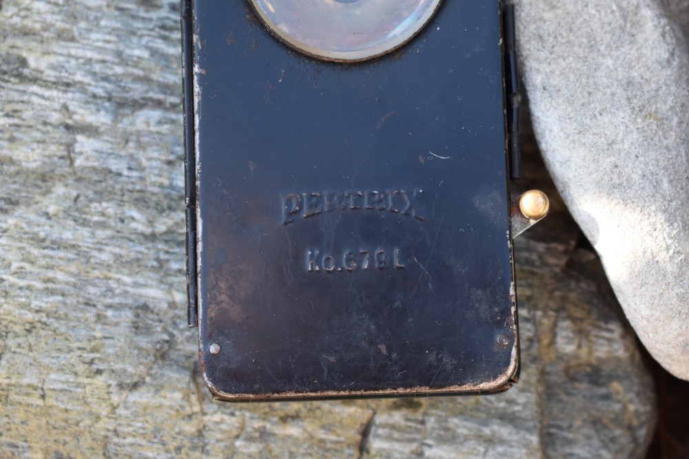 WWII GERMAN PERTRIX 679L FIELD TORCH FLASHLIGHT