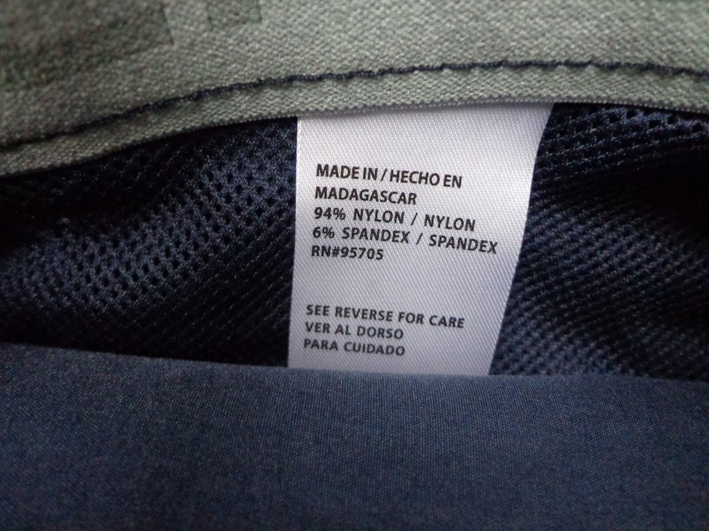 DENALI Dark Navy Blue Tech Fabric Stretch Pants NWT 36/30 MSRP $54