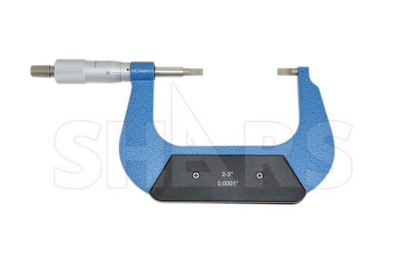 SHARS 2-3" Blade Micrometer NEW!!! P}