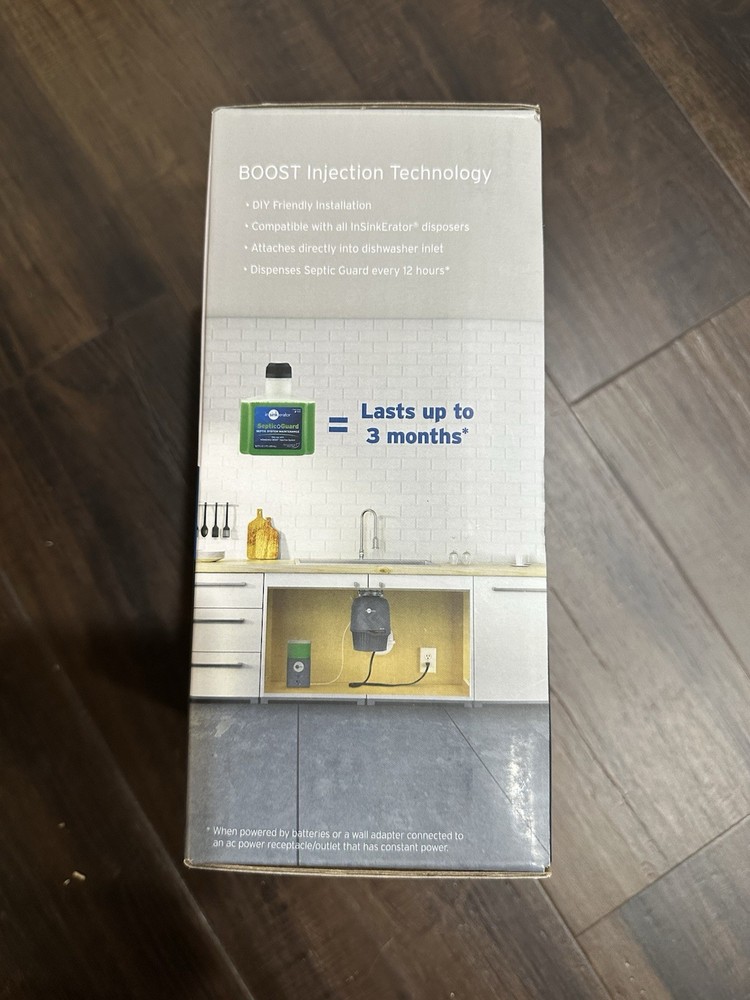 InSinkErator Boost Injection System w/Septic Guard Injection system & solution