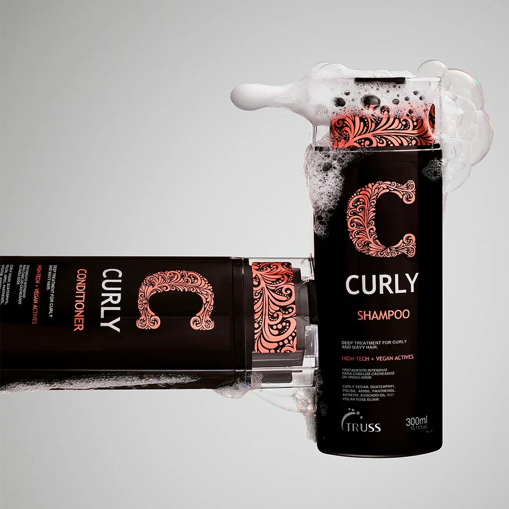 Truss Curly Bundle - Shampoo+Cond+ Hair Protector + Night Spa