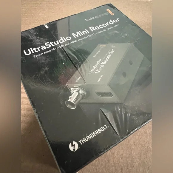 NIB Blackmagic Design UltraStudio Mini Recorder Streaming Device Thunderbolt