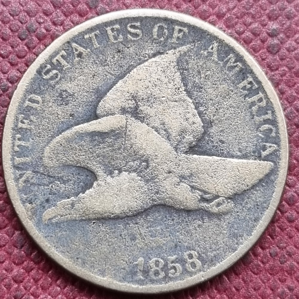 1858 Flying Eagle Cent 1c Better Grade #84328