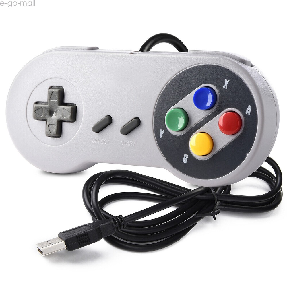 SNES USB Controller GamePad for Windows PC MAC Linux Raspberry Pi 3 Sega Genesis