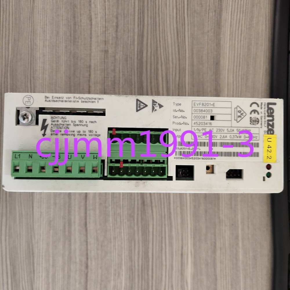 1PC USED LENZE Frequency converter EVF8201-E