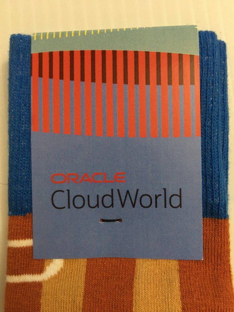 Oracle Cloud World IBM Socks CloudWorld