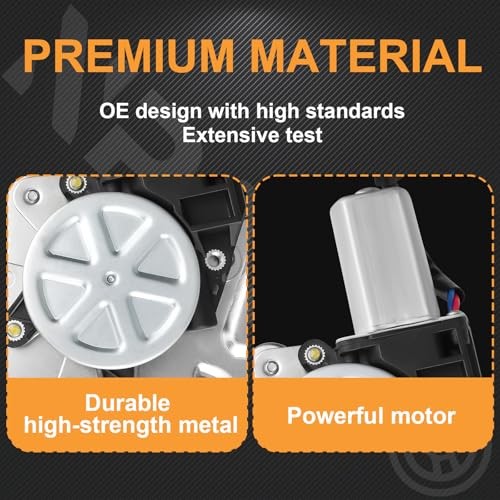 Power Window Regulator with Motor Replacement for 2000 2001 Front Driver Side