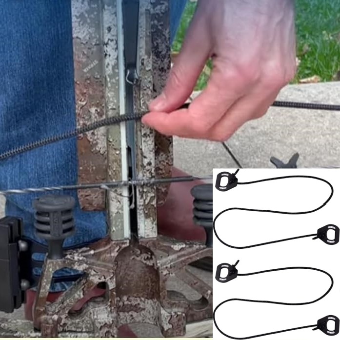 For Excalibur Crossbow Limb Replacement Sting Stringer Stringing Aid 2097 2Pcs