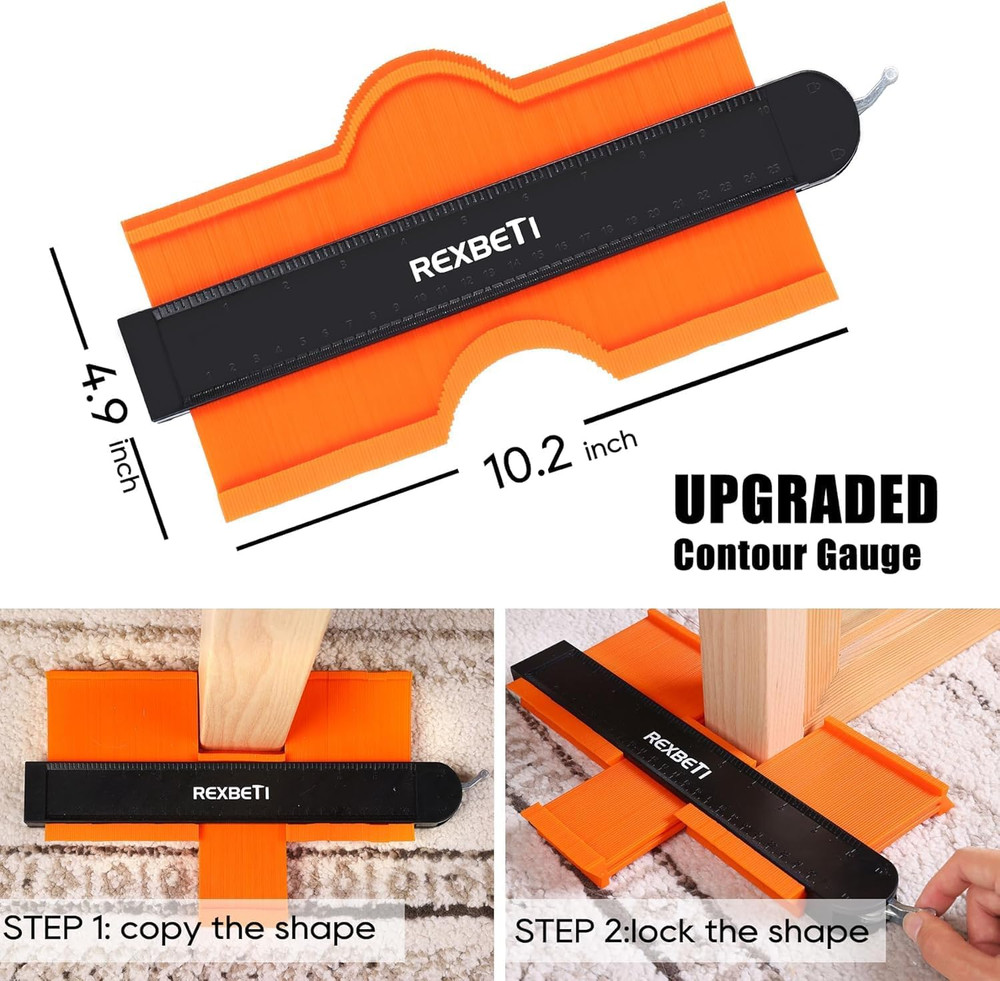 44-Piece Upgraded Laminate Wood Flooring Installation Kit with Solid Tapping Blo