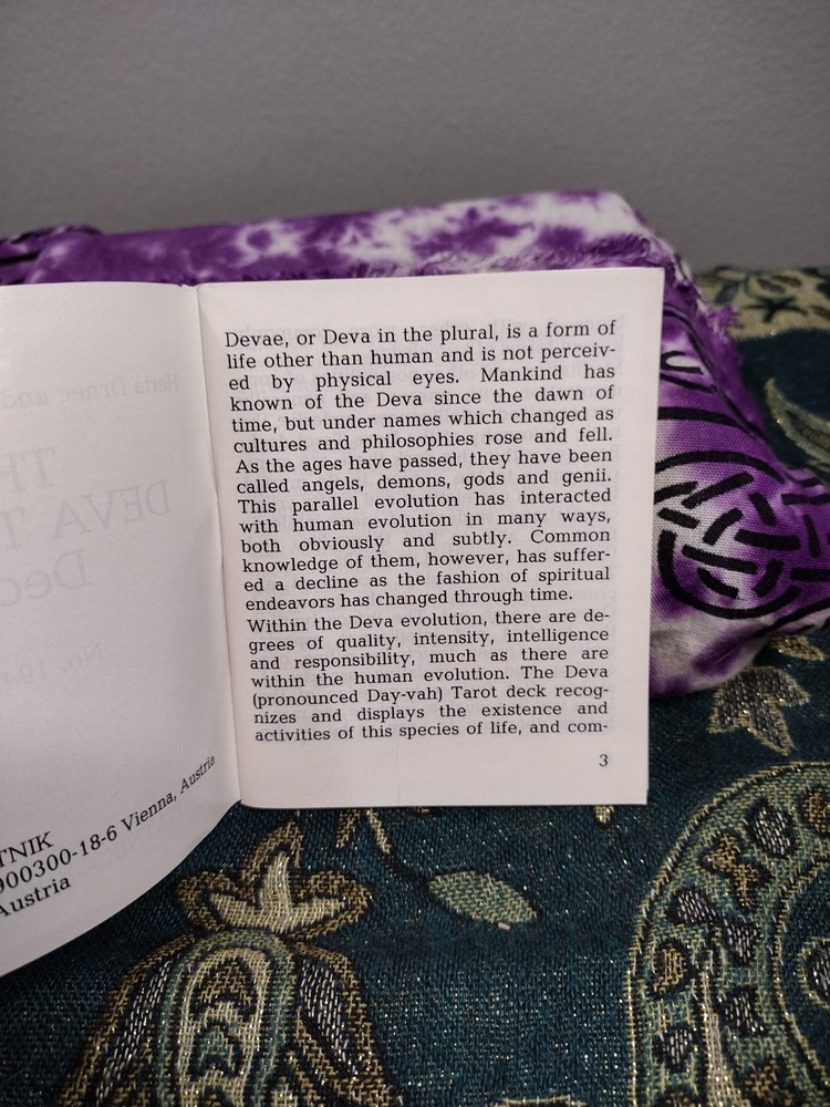 Deva Tarot Piatnik 1986