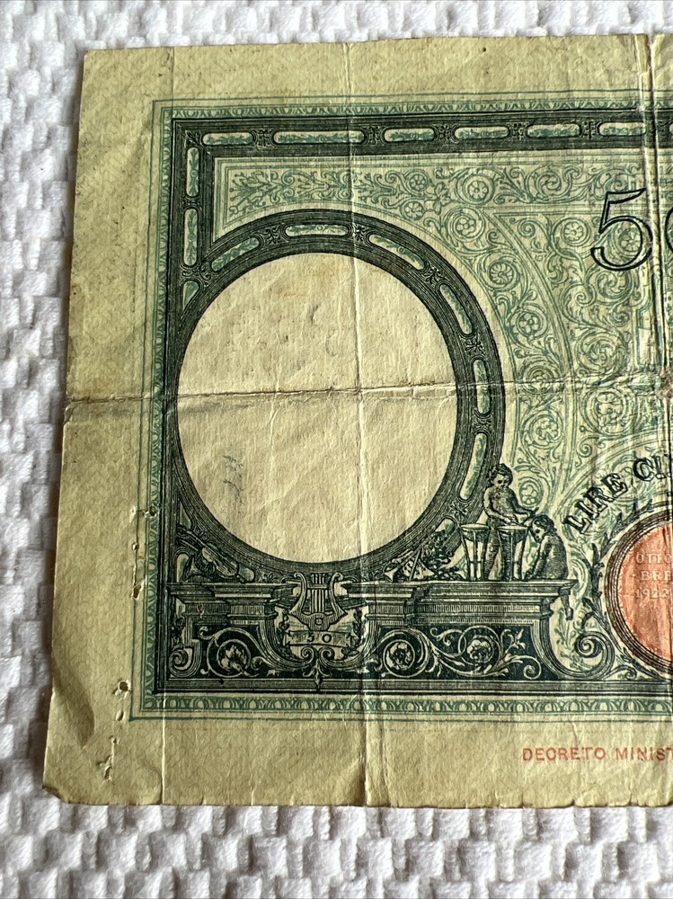 Italy 50 Lire 1943