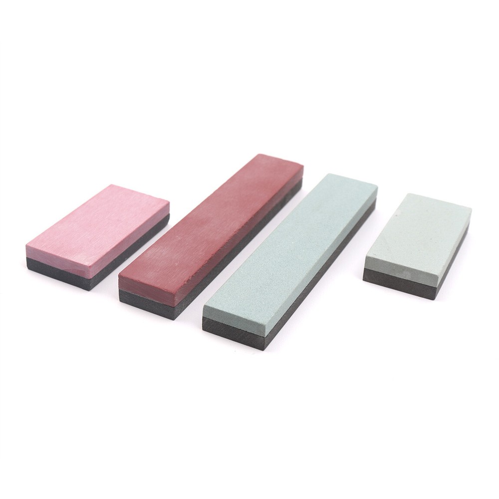 Mini 2 Side Whetstone Knife Gem Sharpener Oil Stone Sharpening Tool 400-3000#