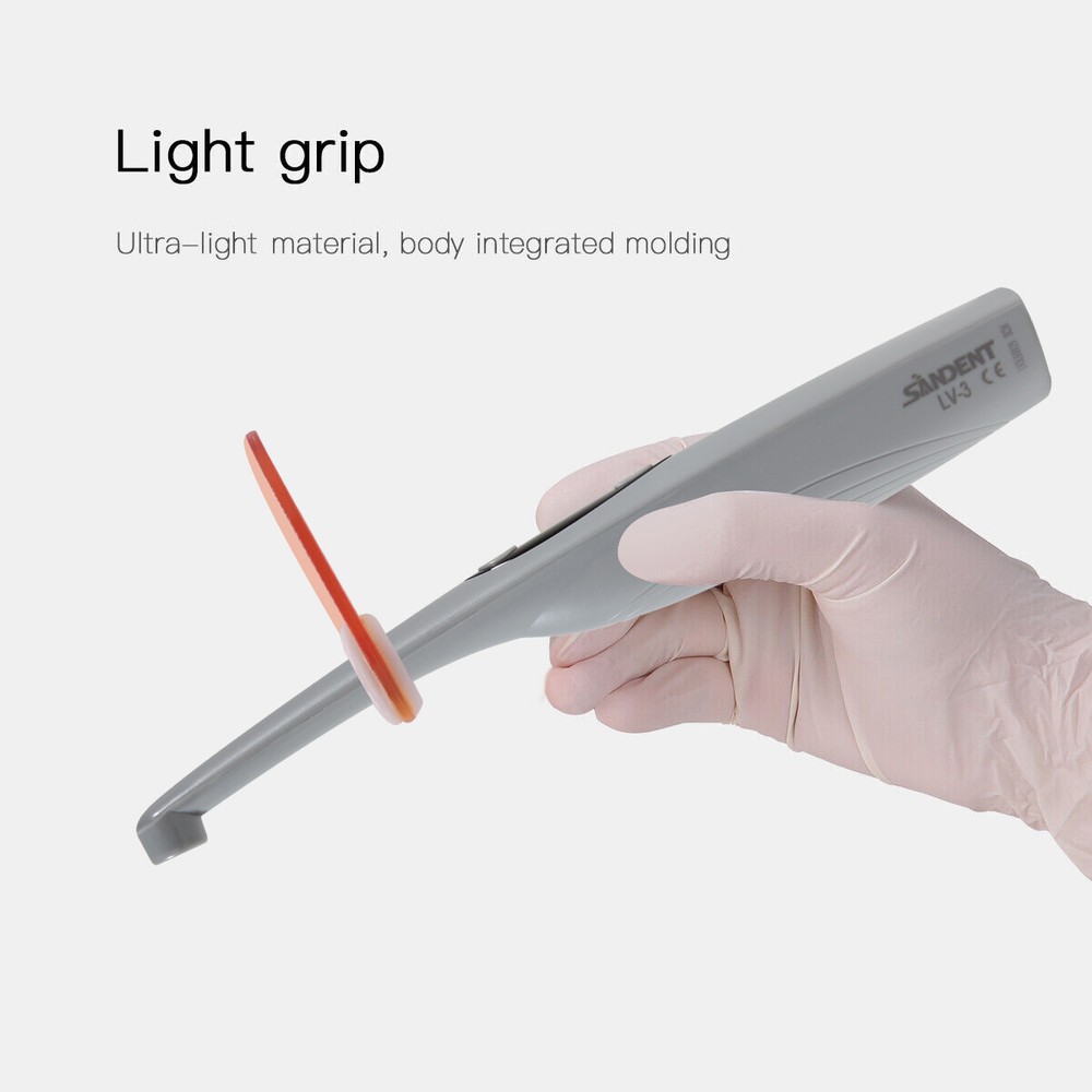 1-10pcs 3 Second Wireless Dental LED Curing Light Lamp Resin Cur Light 5W
