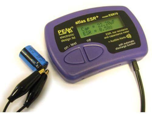 Atlas Esr70 Capacitance And Esr Meter