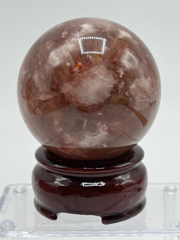 Fire Quartz with Blue Flash B