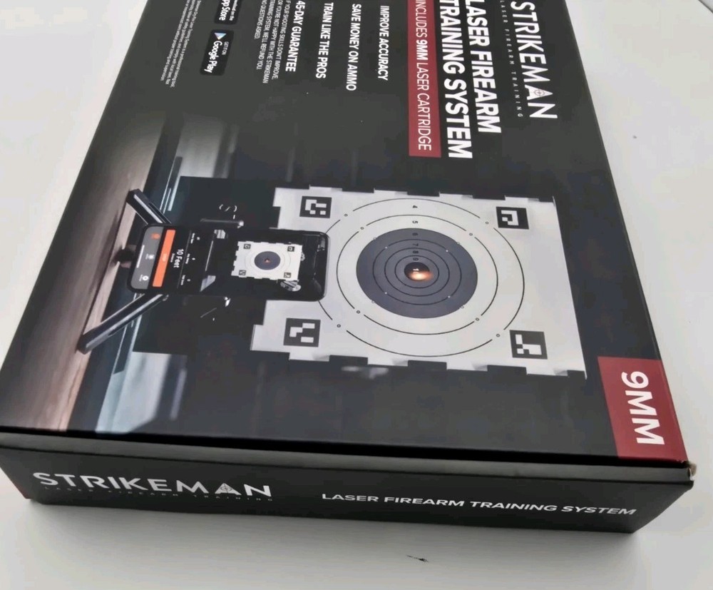 Strikeman 9mm laser firearm Training System - Great for Target Shooting Practice