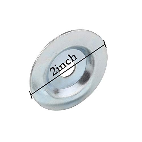 Bench Grinder Arbor Washer Flange 1/2 Inch ID for Grinding Wheel 2 Set