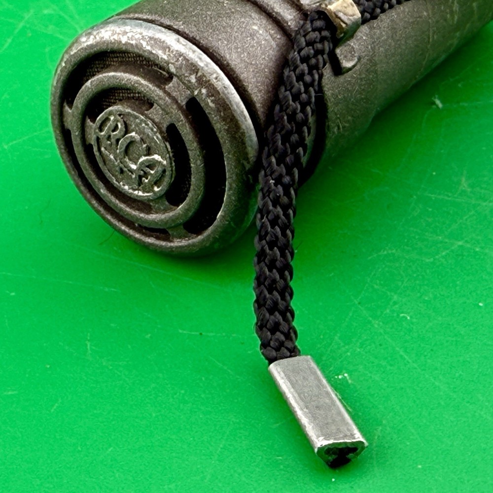 Vintage RCA BK-6B Lavalier Microphone - Tested & Working