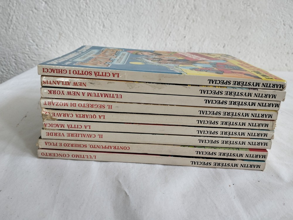 Martin Mystèr Comics 9 Comics Different Years