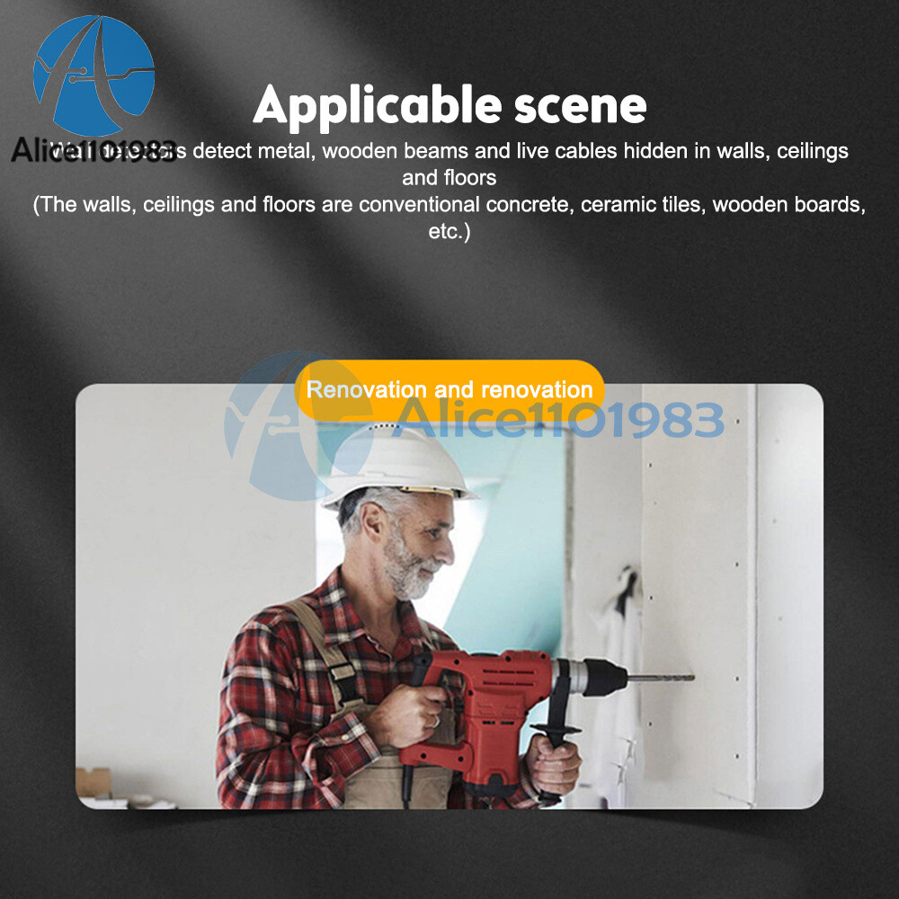 Stud Finder 5 in 1 Multi-Function Wall Stud Sensor Detector with LCD Display