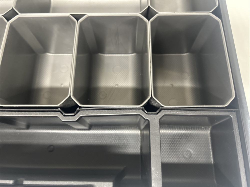 Husky Small Parts Tool Organizer Storage Hardware Case Toolbox 11 Compartments