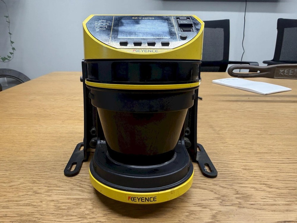 2024 KEYENCE MODEL SZV04X SAFETY LASER SCANNER, MULTI-FUNCTION TYPE, WITH CAMERA