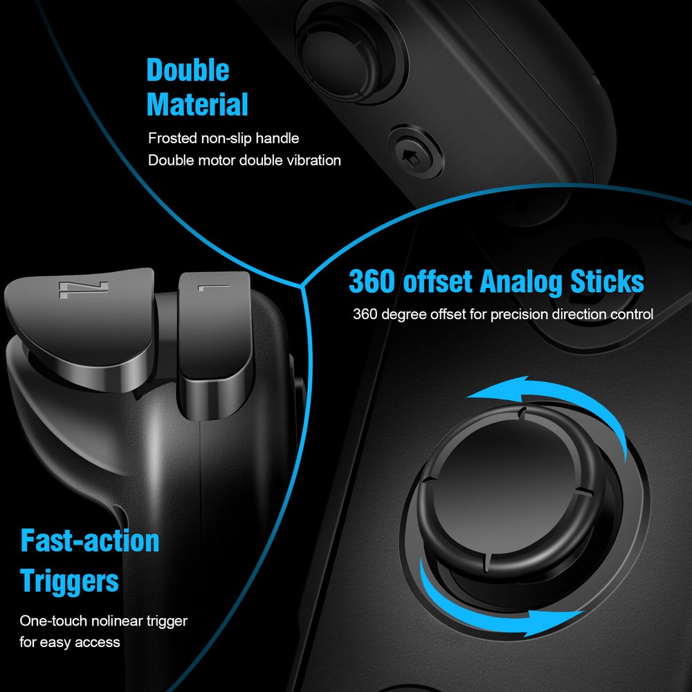 Wireless Controller for Nintendo Switch Gamepad Adapter Power Supply