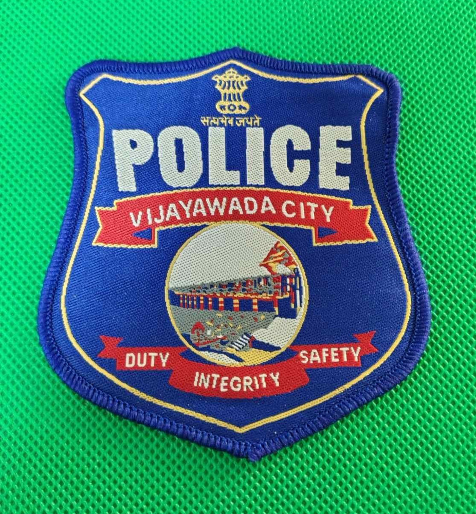 INDIA POLICE PATCH VIJAYAWADA