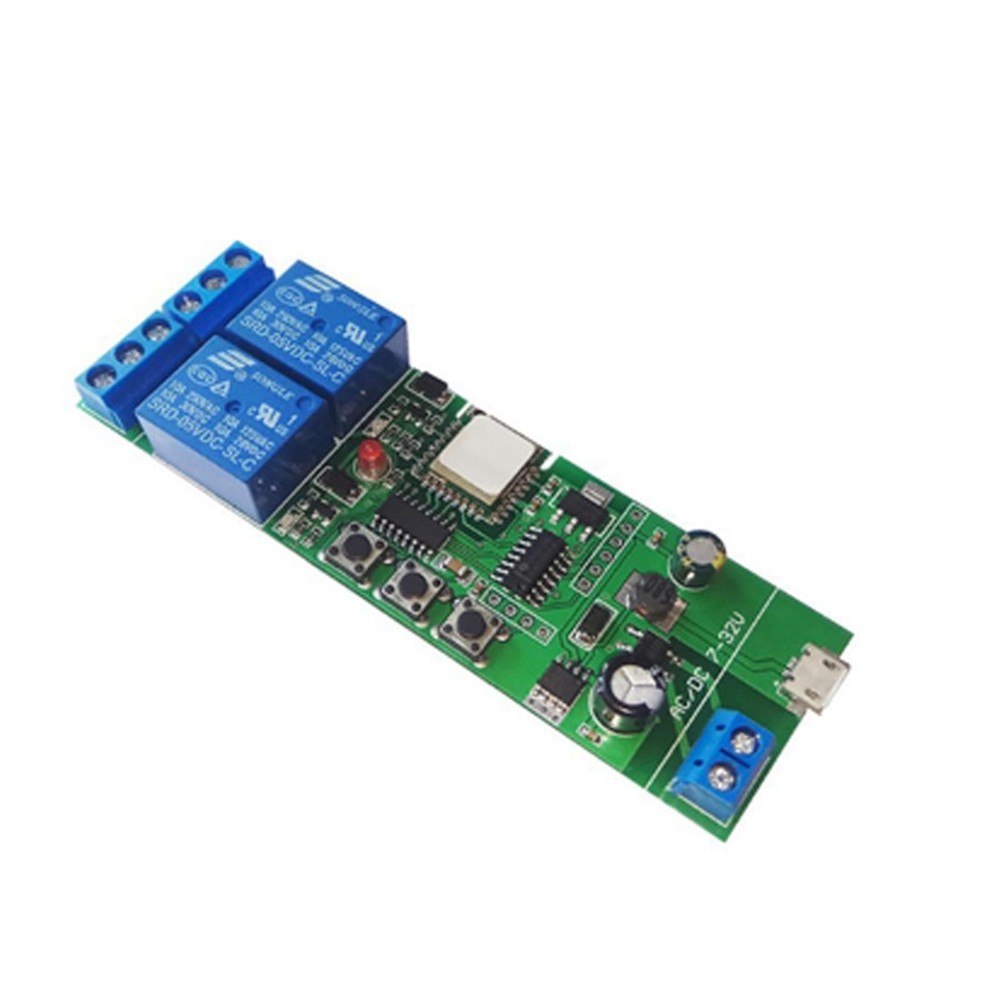 EWelink WiFi Relay Inching Self-Locking Interlock Switch Module For Alexa Google