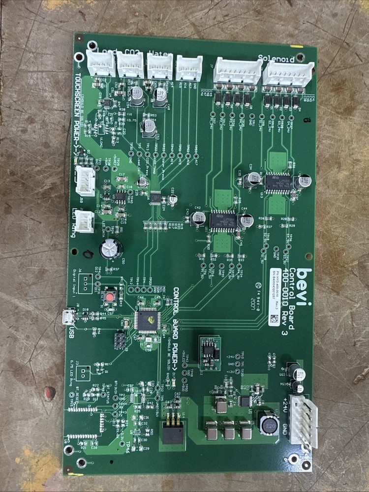 Bevi Control Board HYD-400-0010 Rev 3