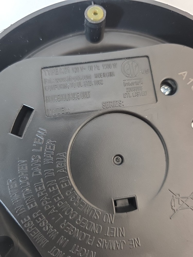 Hamilton Beach Model K51 Electric Tea Coffee Base Only Replacement Tested