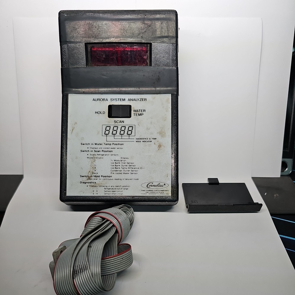 Cornelius Refrigeration Aurora System Analyzer - Untested As-Is