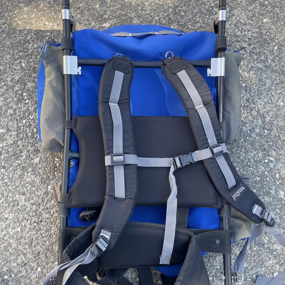 Jan sport Scout external frame backpack good condition used