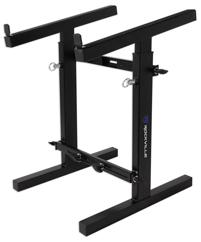 Rockville Portable Adjustable Stand For Numark Mixtrack 3 DJ Controller