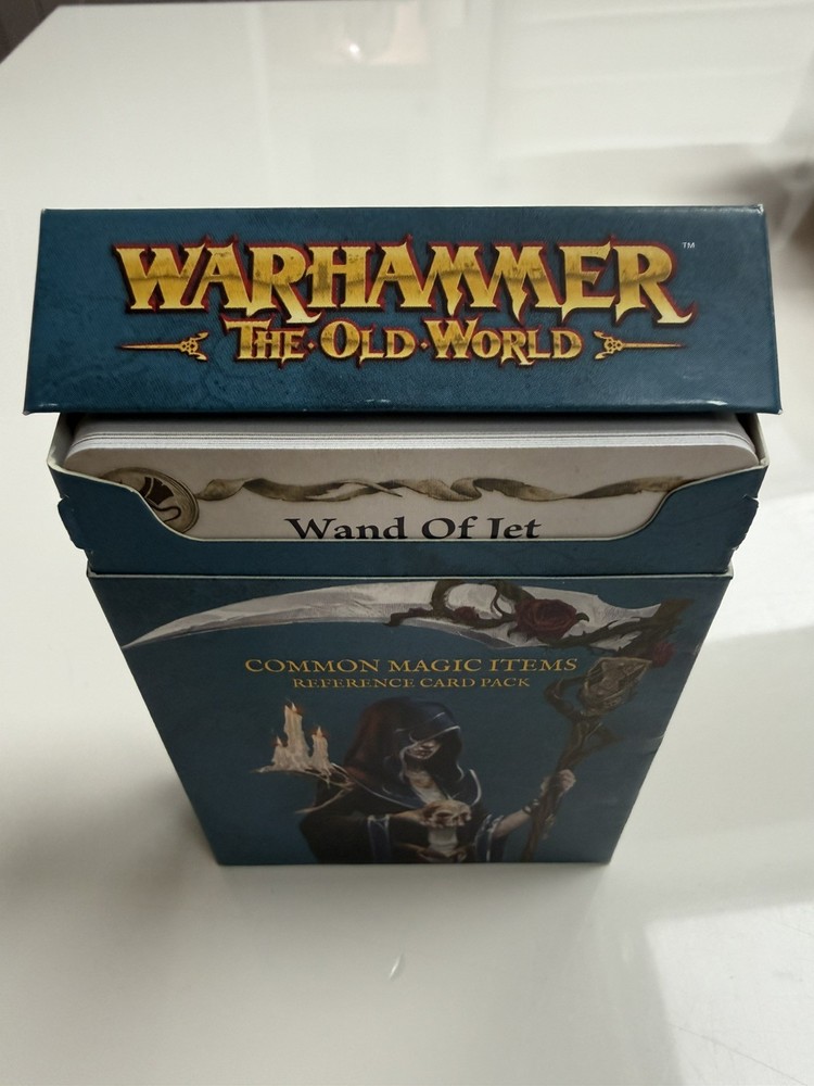 Common Magic Items - Reference Card Pack - Warhammer: The Old World