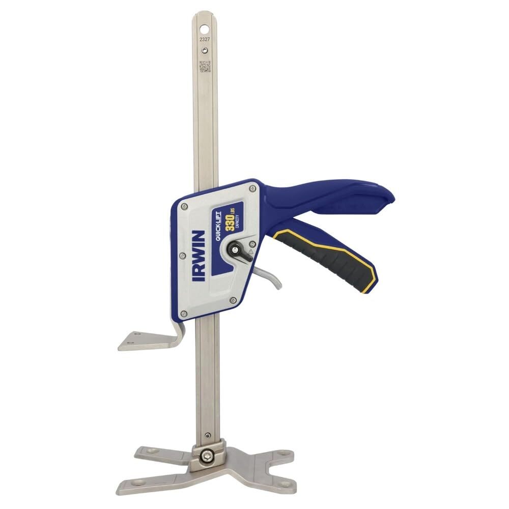IRWIN Quick Lift Construction Jack 330 lb Capacity Adjustable Leveling Tool