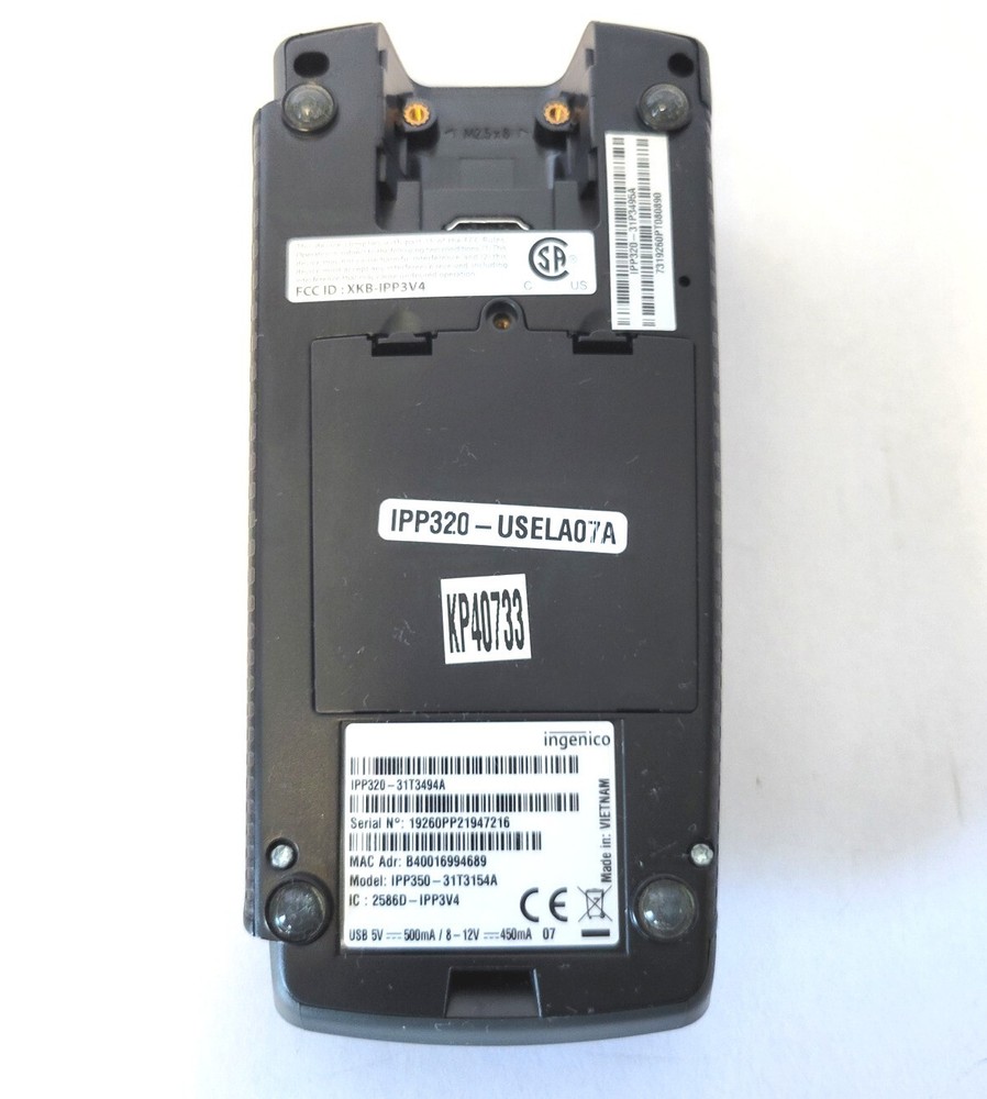 Ingenico iPP320 Payment Terminal (reconditioned)