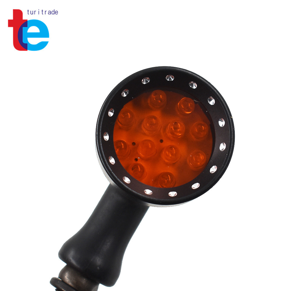 Motorcycle LED Turn Signal Red Lights Indicator For Chopper